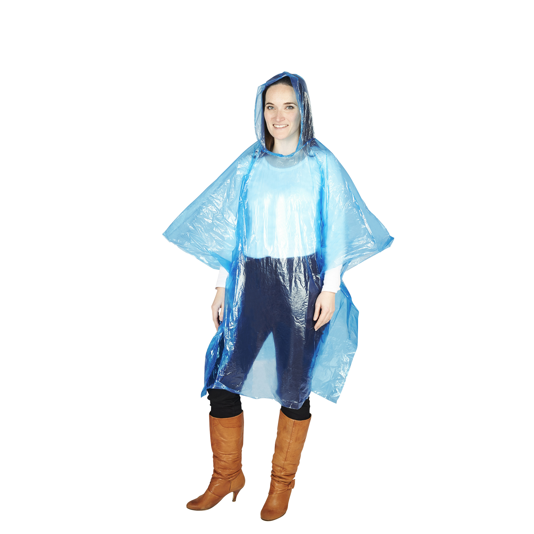 Adult Blue Rain Poncho Box of 100 – Wholesale Rain Ponchos for ...